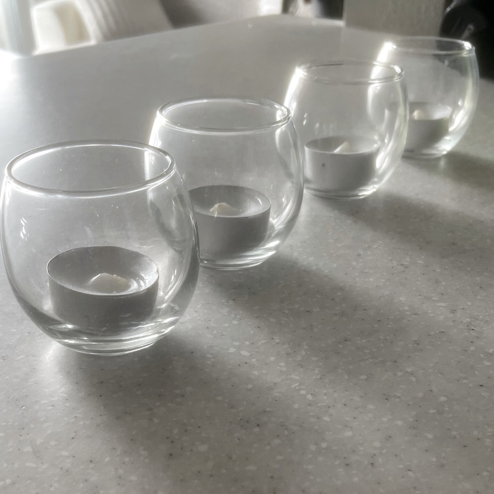 Tealight candle holders